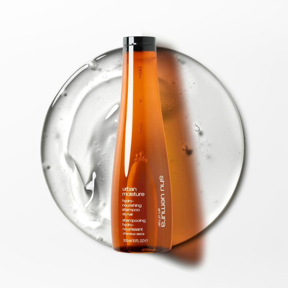Shu Uemura Urban Moisture Shampoo & Conditioner Set - Deep Hydration for Dry Hair, Reduces Frizz & Adds Shine