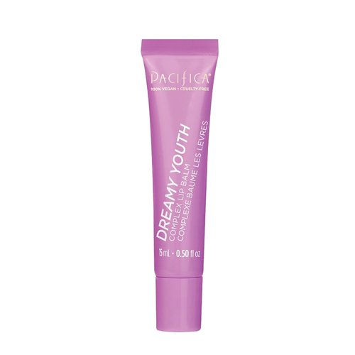 Pacifica Dreamy Youth Complex Lip Balm - Anti-Aging Vegan Collagen & Squalane Treatment, 0.5 oz