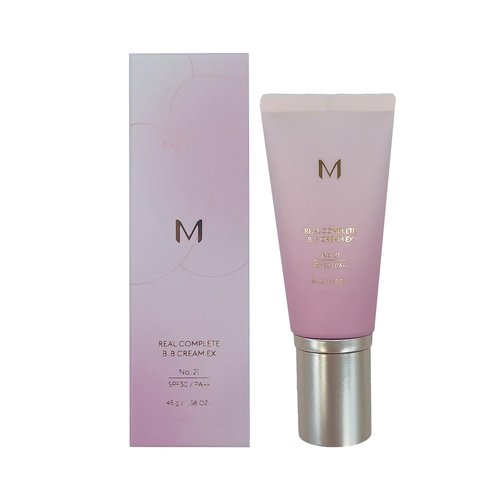 PRIMING WATER, Long-Lasting, Hydrating, and lightness Coverage for m.i.s.s.h.a M 시그니처 Real Complete BB Cream EX, 1.58fl.oz. (No.21, bright beige)