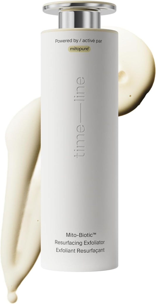 Timeline Mitopure™ Face Exfoliator - Plant-Based Acids for Purifying, Toning & Hydrating - 3.38 Fl Oz