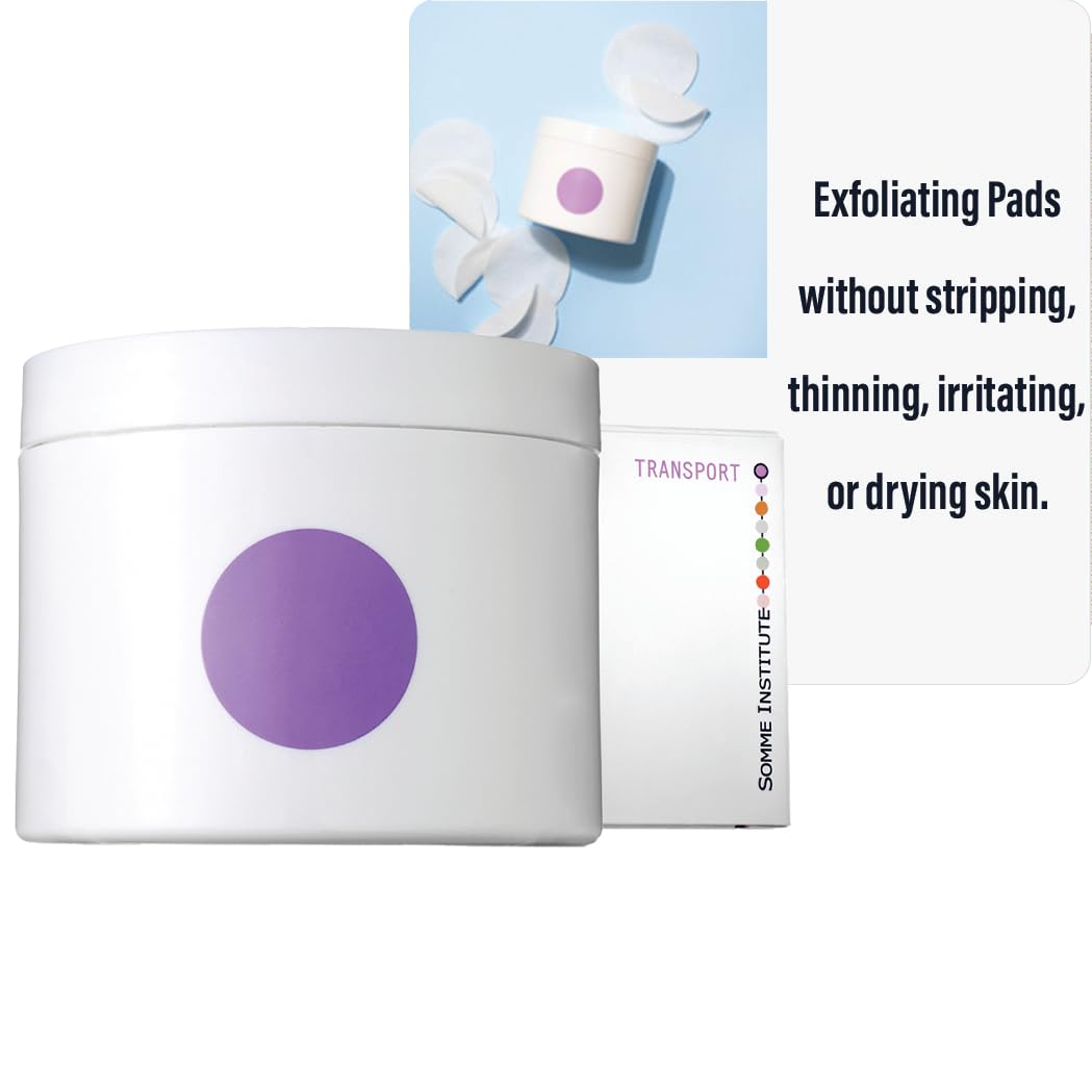 Somme Institute Exfoliating Glycolic Acid Pads - Anti-Aging & Resurfacing | 50 Count