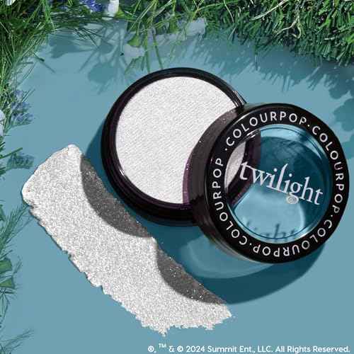 ColourPop x Twilight Super Shock Highlighter Makeup - High-Pigment, Cr?me-Powder Face Makeup - Buildable & Blendable Formula with a Unique Bouncy Texture - Vampire Skin (0.15 oz)