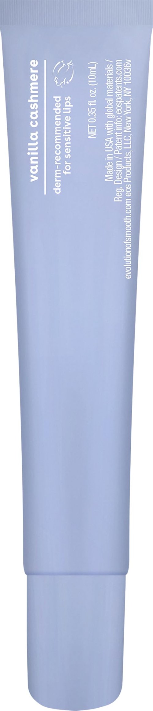 eos Cashmere Lip Butter - Vanilla Cashmere, Plumping Peptides, Smoothing, eos Lip Butter, Shea Butter, Lip Mask, Lip Moisturizer, Soft Lips, 0.35 fl oz
