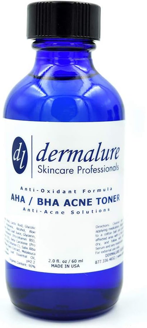 Regine Switzerland AHA/BHA Toner - Antioxidant Formula for Oily & Acne-Prone Skin | 2% Beta & Alpha Hydroxy Acids