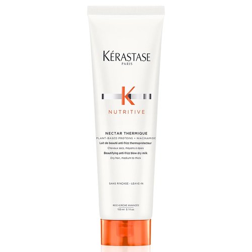 Kerastase Nectar Thermique Heat Protecting Cream - Anti-Frizz & Shine for Medium to Thick Dry Hair