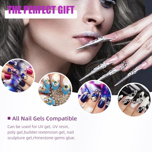 LadyMisty 268W UV LED Nail Lamp, 2026 Upgrade UV Light for Gel Nails with 57 Beads, Nail Dryer with 4 Timer Setting & LCD Touch Display, Professional Nail Lamp – Best Gifts (Black)