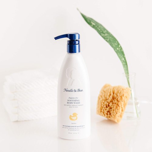 Noodle & Boo Fragrance-Free Baby Bath & Lotion Set – Soothing Body Wash + Super Soft Baby Lotion, 16 Fl Oz Each