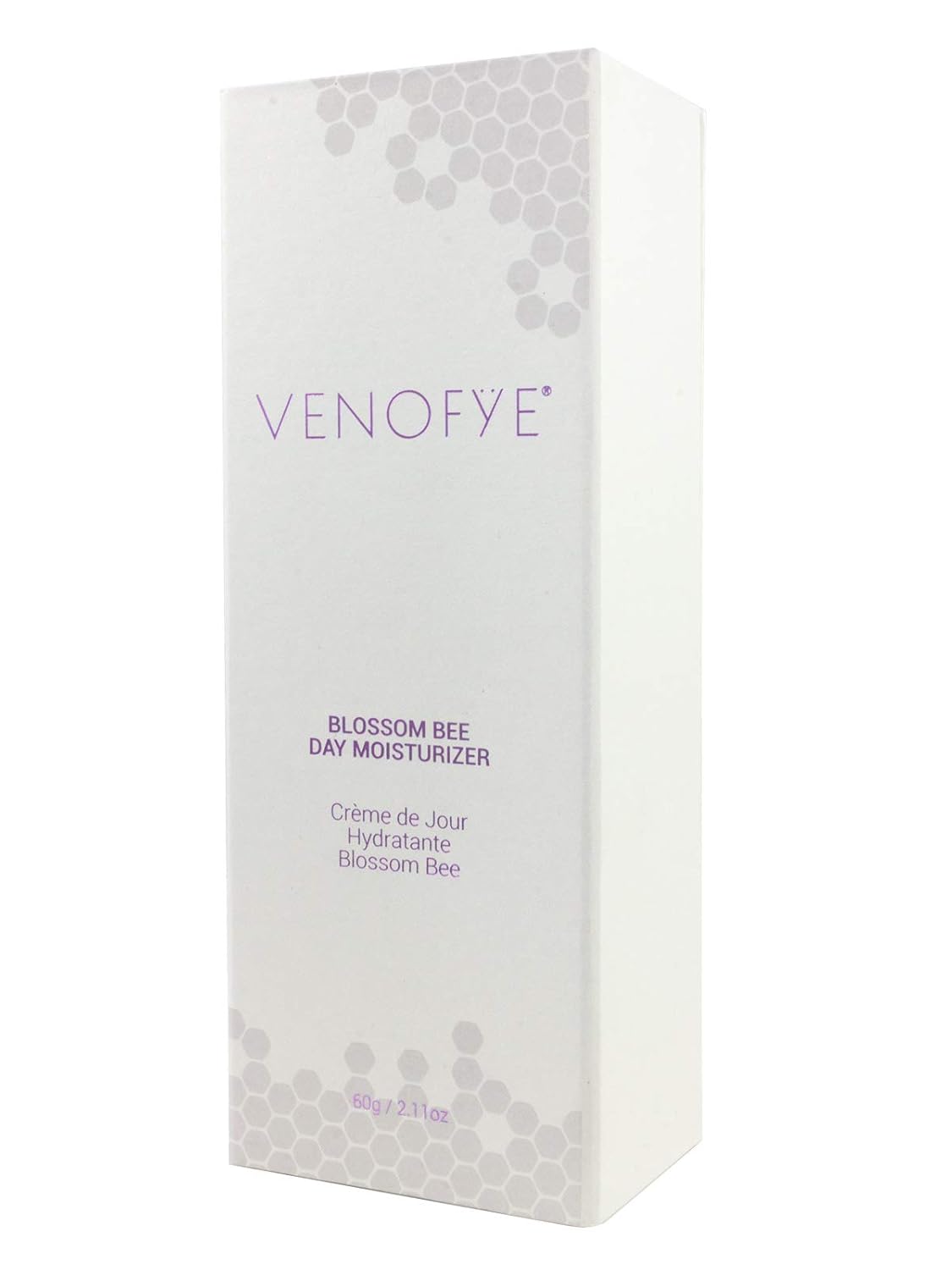Venofye Blossom Bee Day Moisturizer - Unscented Cream with Vitamin E for All Skin Types | 2.11 Fl Oz