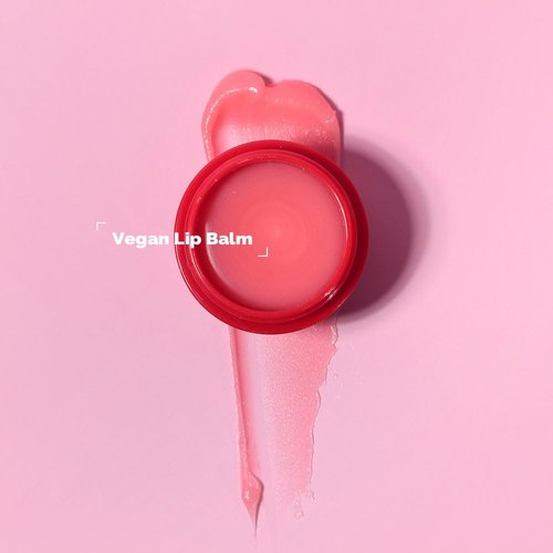PRETTYSKIN Korean Vegan Lip Balm - Hydrating, Smooth Texture | 0.31oz (9g) Cherry Flavor