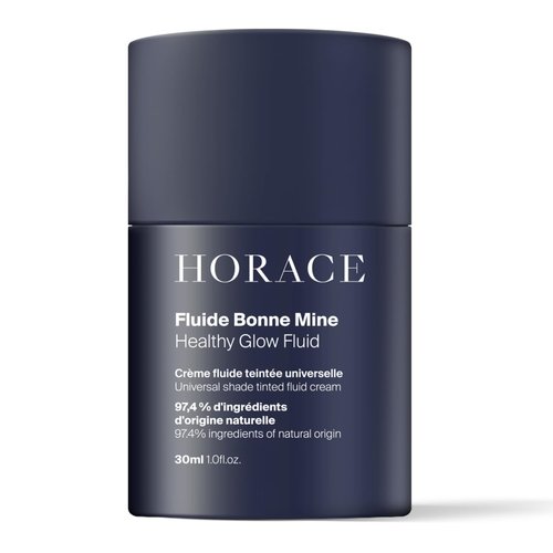 Horace Healthy Glow Fluid for Men - Tinted Cream for All Skin Types - 97% Organic Ingredients - 30 ml
