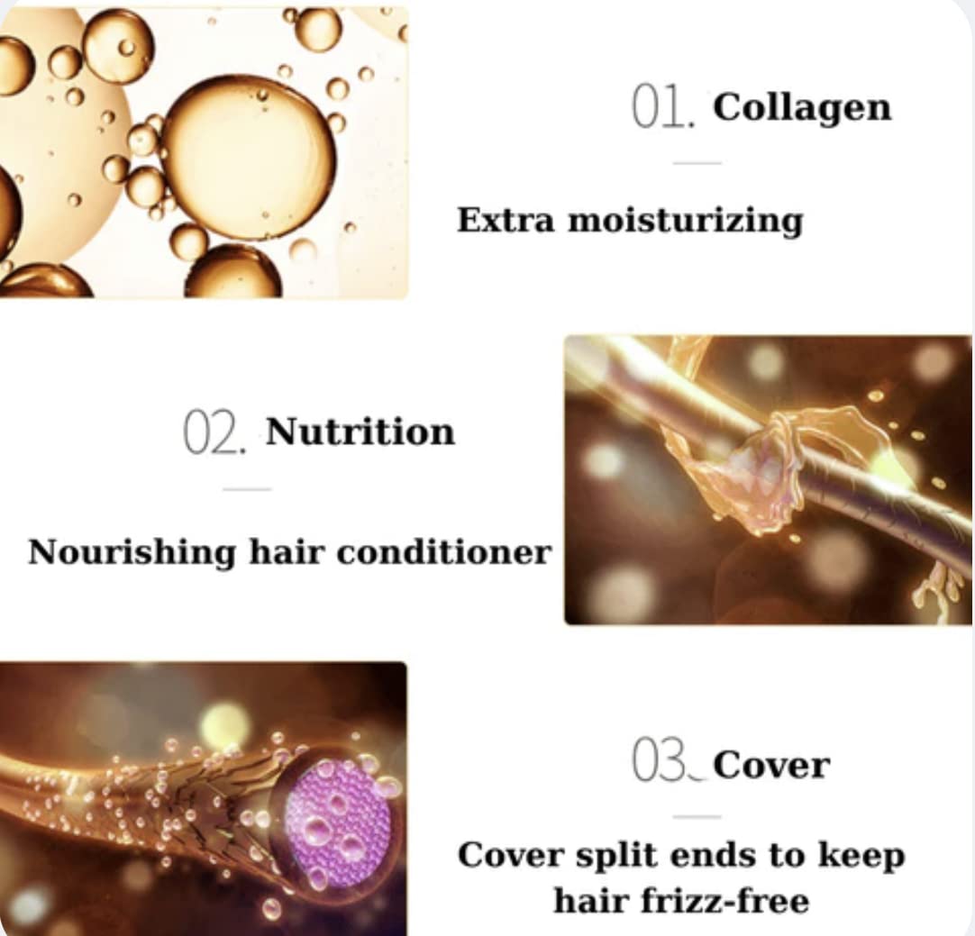 Skiennix Reviving Leave-In Hair Treatment - Natural Plant Essence for Color-Treated Hair