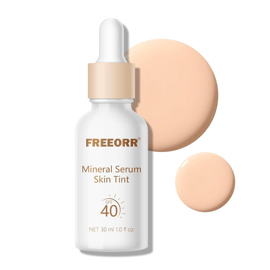 Skiennix Skin Tint | SPF 40 Tinted Mineral Sunscreen Serum with Zinc Oxide - Classic Ivory, 1 Fl Oz