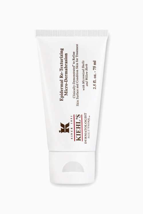 Kiehl's Epidermal Re-Texturizing Micro Dermabrasion - 75ml Exfoliating Scrub for Smooth Skin