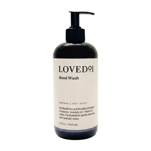 John Legend Skincare Loved01 Hand Wash - Gentle & Hydrating Liquid Soap | First Love Lavender, 15 oz