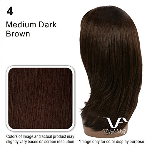 PB183-V (Vivica A. Fox) - Futura Fiber Ponytail in 4 DARK BROWN