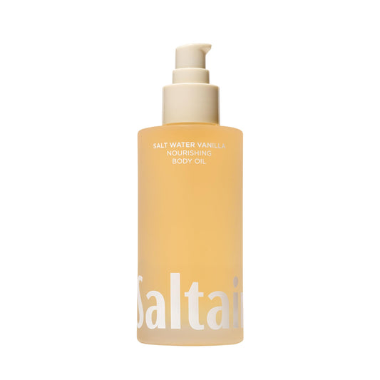 Saltair Body Oil. Luxurious Salt Water Vanilla After Shower and Bath Oil Moisturizer for Women and Men. Botanical, Non-Greasy, and Well-Absorbing Lotion for Hydrating Dry Skin. 4oz Pump Bottle