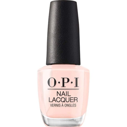 OPI Nail Lacquer Bundle - Bubble Bath Nude Nail Polish & Natural Base Coat | 0.5 Fl Oz Each