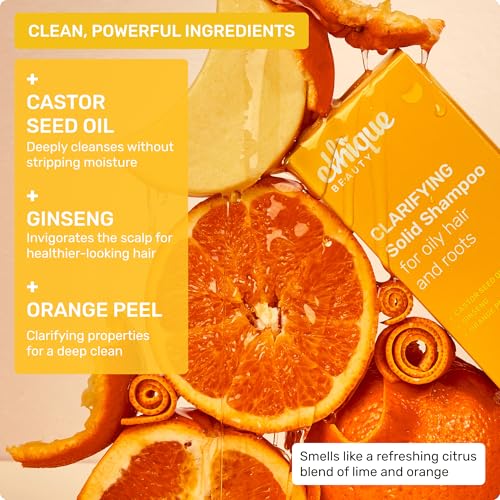 Ethique Purple Conditioner Bar for toning brassy hair - Plastic-Free, Cruelty-Free, Vegan, 2.12 oz - Formerly Tone it Down