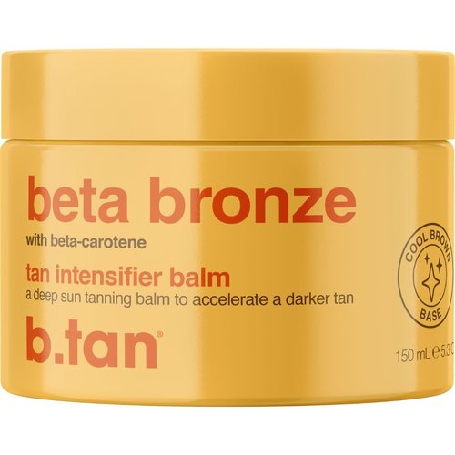b.tan Intensive Browning Tanning Gel - Tinted Sun Tan Accelerator, Fast Bronze Formula, 5.3 Oz