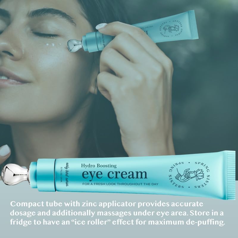 Skiennix Under Eye Cream - Caffeine Anti-Aging Brightener with Niacinamide & Squalane | Puffiness Relief