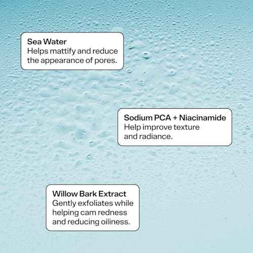 Bubble Skincare Bounce Back Hydrating Toner Spray - Balancing + Pore Minimizing Toner for Face - Made With Niacinamide + Willow Bark to Help Even and Mattify Oily Skin - On-The-Go Skin Care (55ml)