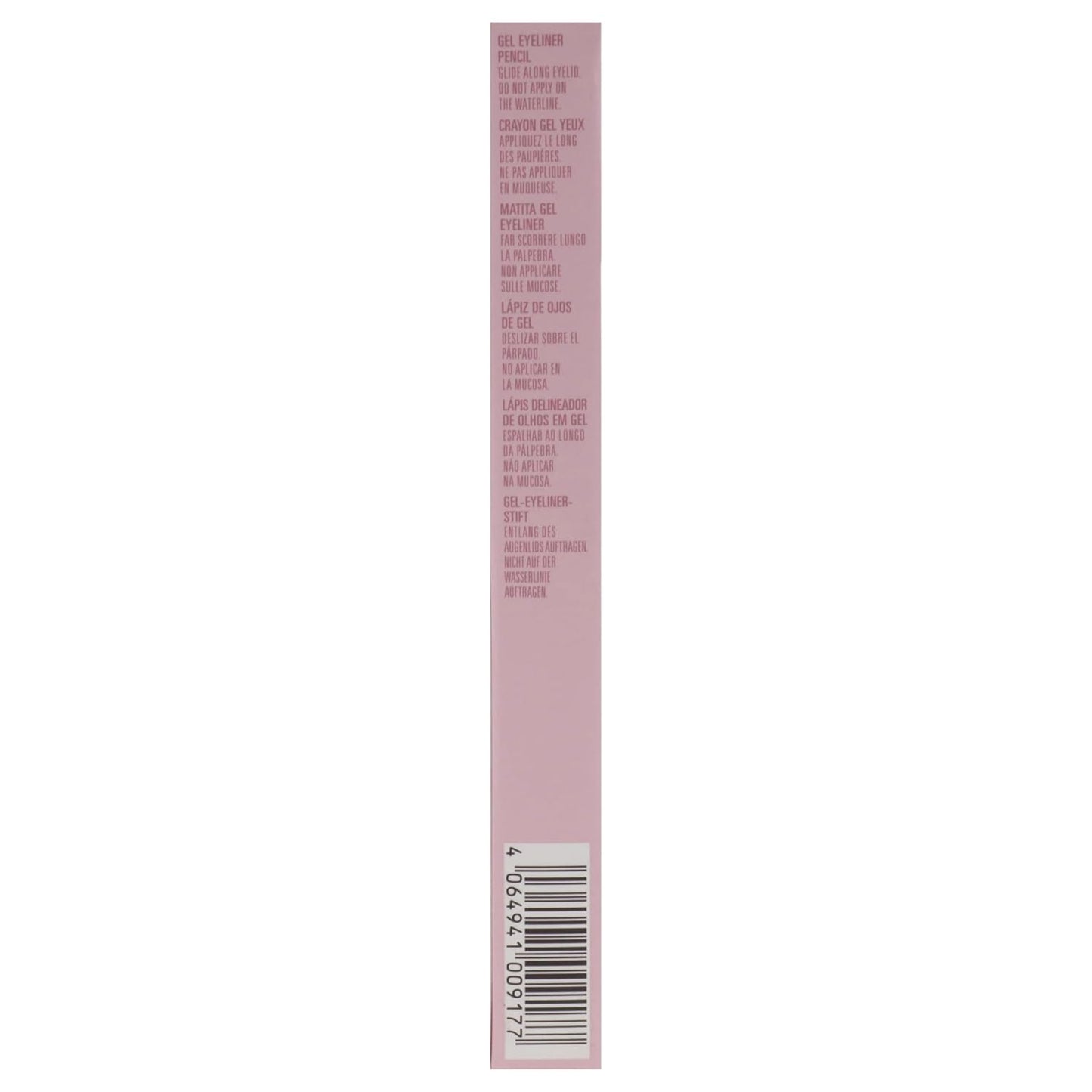 Kylie Cosmetics Gel Eyeliner Pencil - 009 Obsidian Black - Long-Lasting 0.04 oz Formula