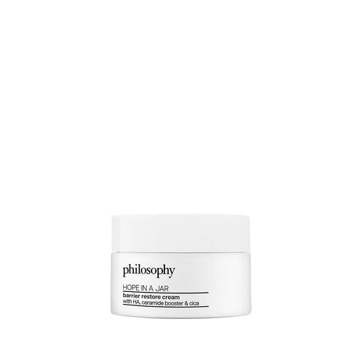 Philosophy Hope In A Jar Barrier Restore Cream - Intense Hydration with HA+ Complex, Cica & Ceramides for Dry, Sensitive Skin