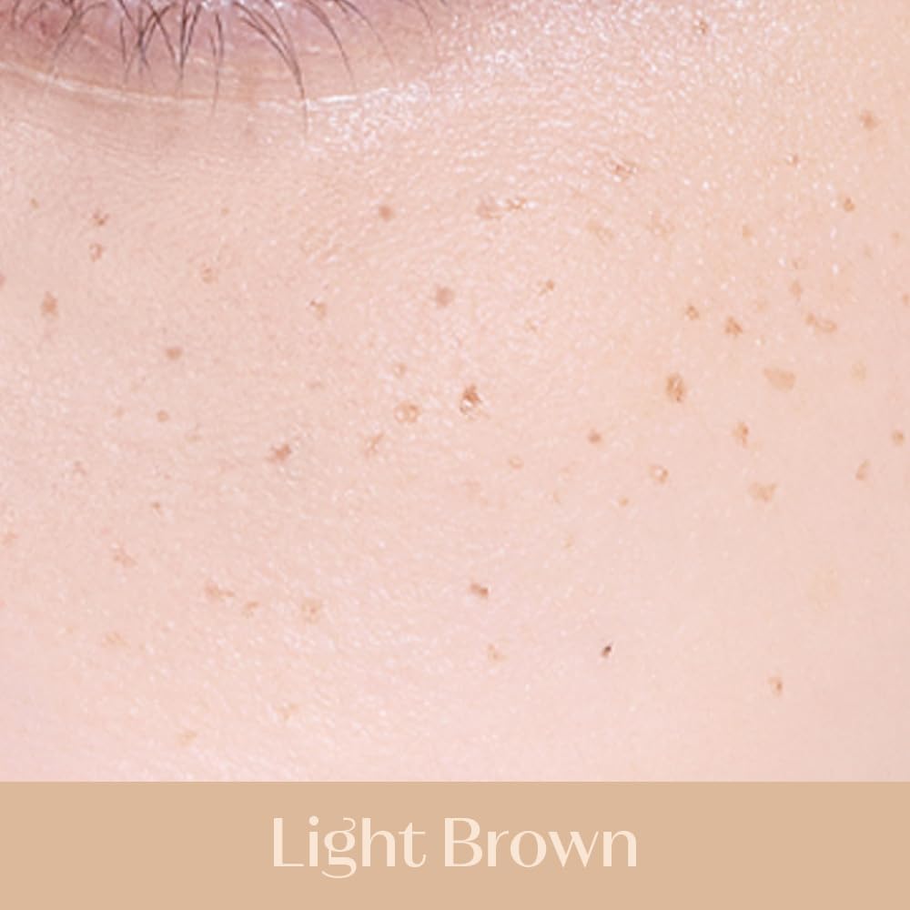 ETUDE Naturally Freckle Pen - Waterproof Light Brown Faux Freckles | Easy Control Sponge Tip (0.5g)