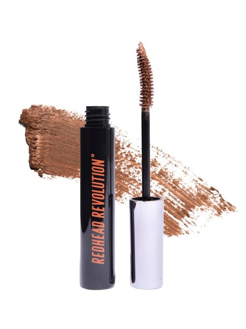 Redhead Revolution Gingerlash Mascara - Volumizing Brown Formula for Redheads & Strawberry Blondes | Vegan & Cruelty-Free