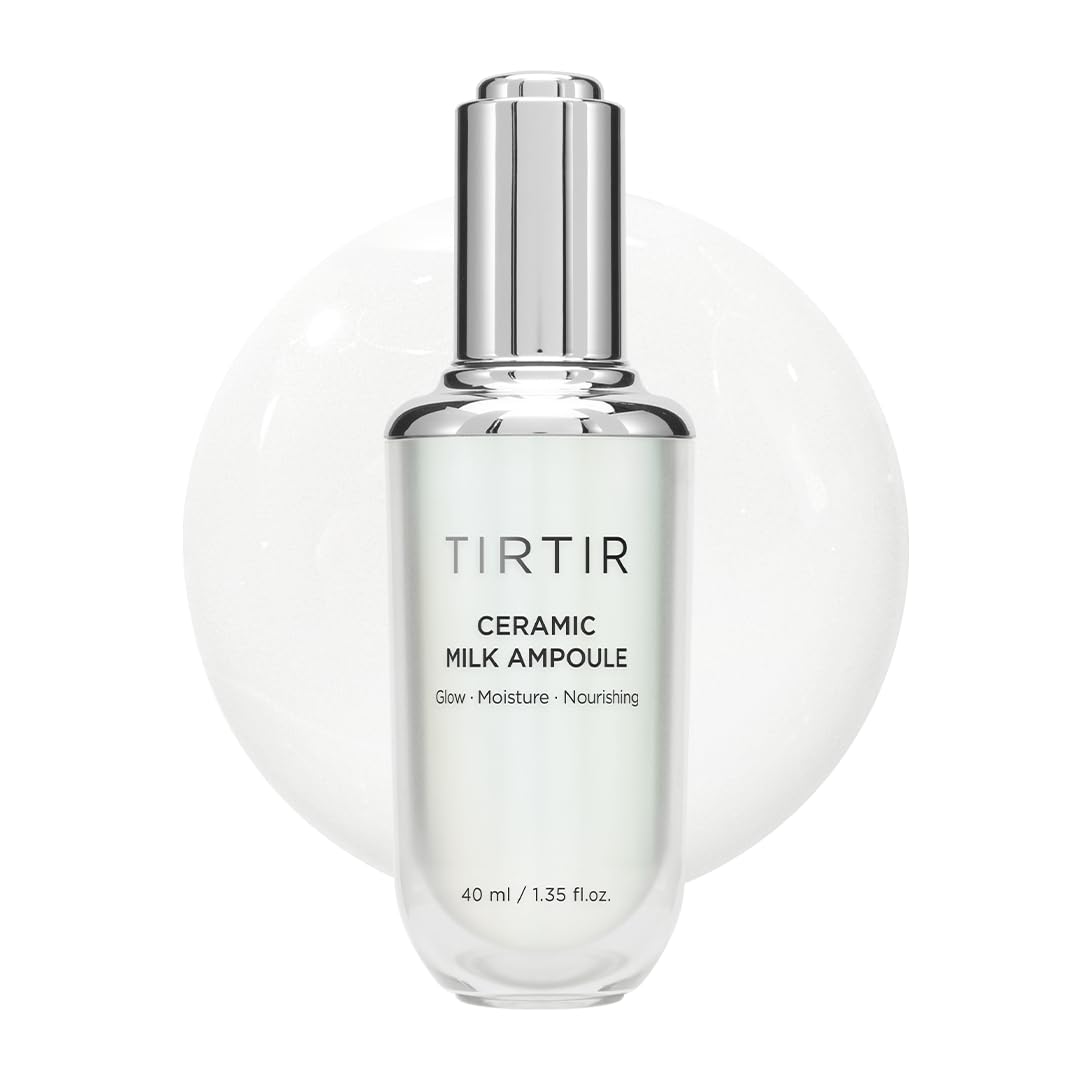 TIRTIR Ceramic Milk Ampoule - Nourishing Hydration for Radiant Skin | 1.35 Fl Oz
