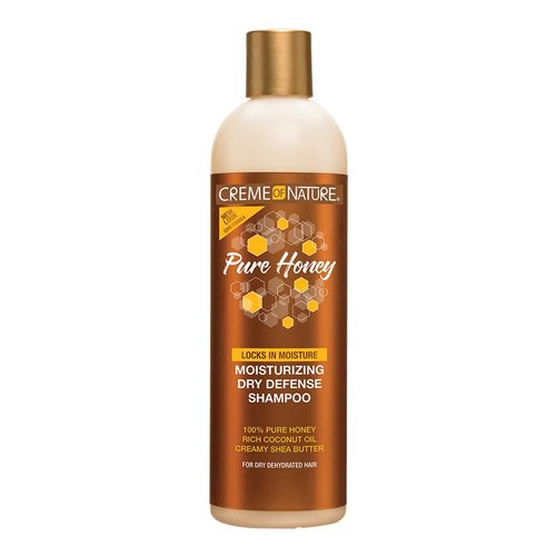 Creme of Nature Pure Honey Shampoo - Moisturizing & Restorative Formula with Coconut Oil & Shea Butter | 12 oz