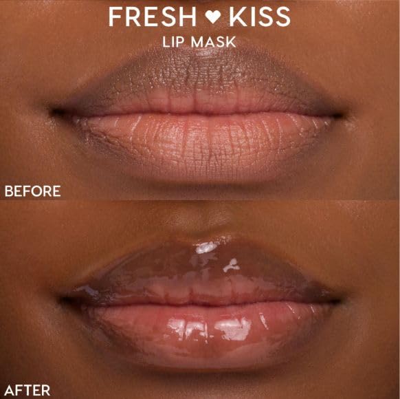 ColourPop Fresh Kiss Lip Mask - Leave-On Moisturizer & Overnight Treatment - Replenishes Dry Lips with Shea Butter & Vitamin E - Vanilla Cake (0.28 oz)