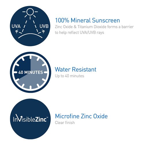CeraVe Mineral Sunscreen Stick SPF 50 - Broad Spectrum Protection with Hyaluronic Acid & Ceramides | Fragrance-Free, Oil-Free