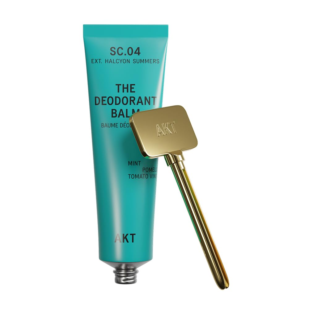 AKT Deodorant Balm - Award-Winning Natural Formula | Plastic-Free & Gender-Free | 50ml/1.76 FL.OZ