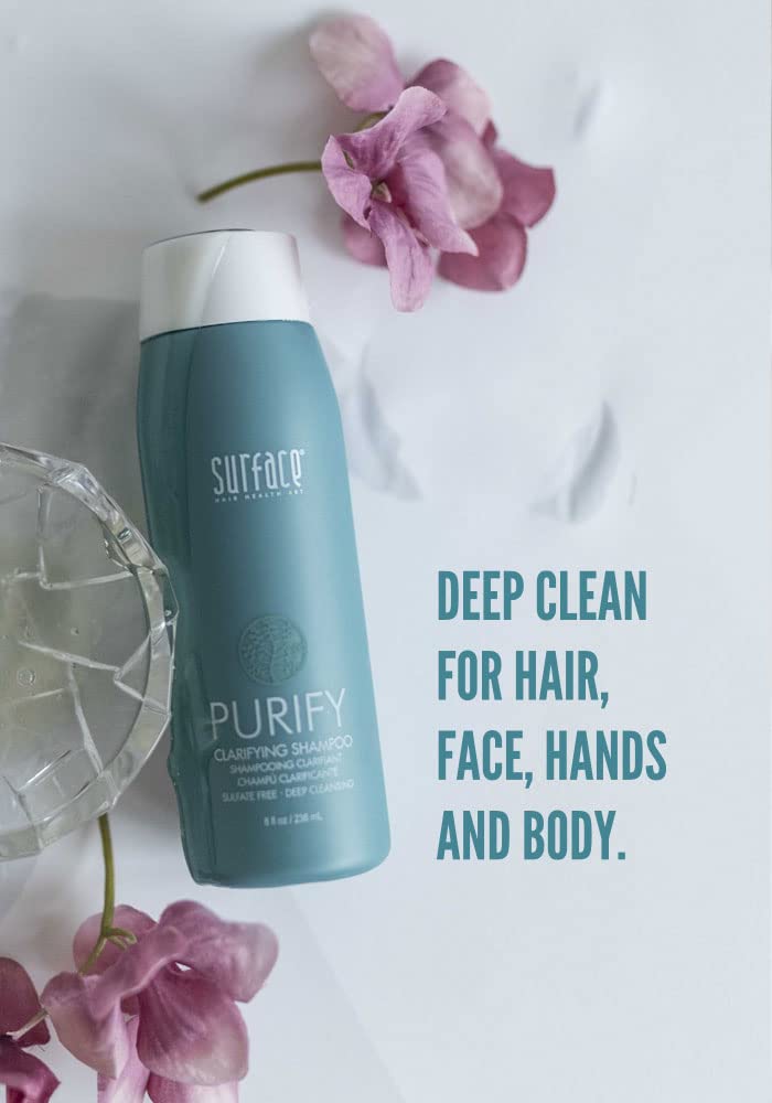 Surface Hair - Purify Clarifying Shampoo - Deep Cleanse & Sulfate-Free Formula