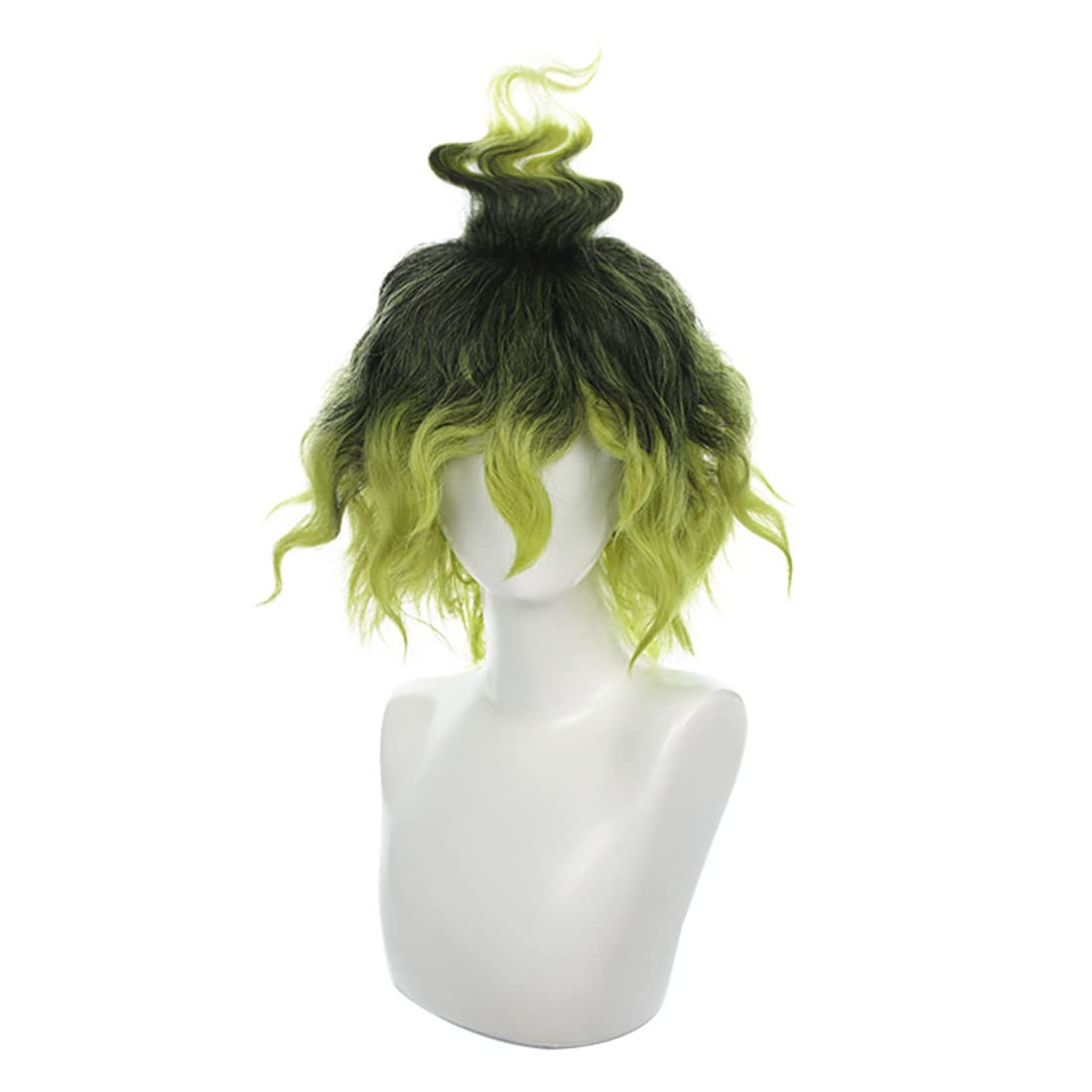 Aadesso Anime Kimetsu no Yaiba Demon鬼滅Slayer Cosplay Giyuutarou Wig with Wig Cap For Men Women