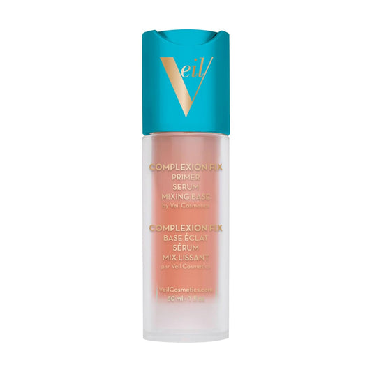 Veil Cosmetics Complexion Fix 3-in-1 Primer | Hydrating Serum & Mixing Base - Minimizes Pores & Smooths Fine Lines