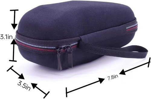 Philips Norelco Hard Storage Case | Travel Carry for Shaver Models 2100-7100 - Black, 1 Pack