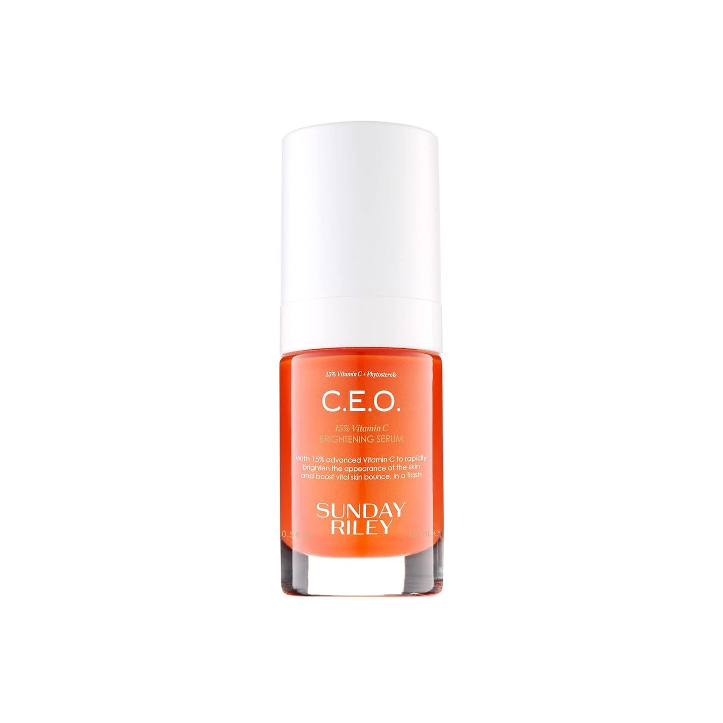 Sunday Riley C.E.O. Brightening Serum - 15% Vitamin C for Radiant Skin & Even Tone