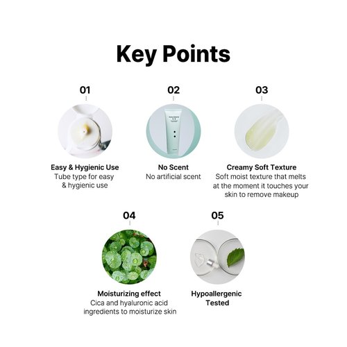B:Lab CICA Cleansing Balm - Soft Meltaway Formula | 100ml for Gentle Skin Care