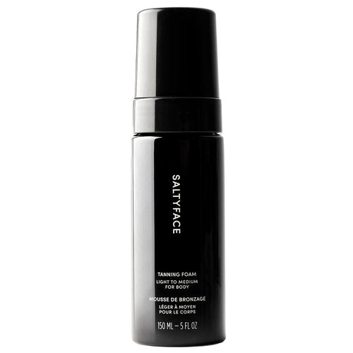 SALTYFACE Tanning Foam - Light to Medium Self Tanner for Body & Legs - Streak-Free, Oil-Free - 5 FL OZ (150 ML)