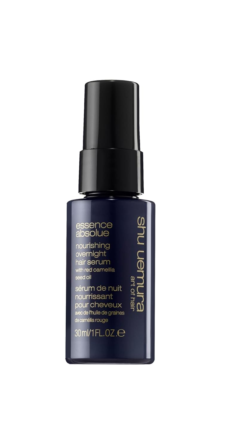 Shu Uemura Art of Hair Essence Absolue Nourishing Overnight Hair Serum - Hydrates, Detangles & Reduces Frizz | 1 Fl Oz