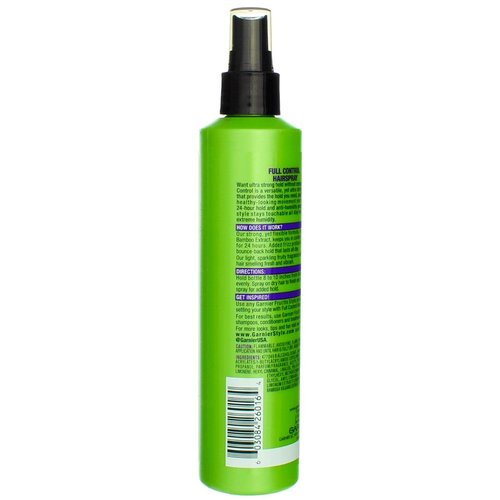 Garnier Fructis Style Full Control Hairspray - Anti-Humidity Formula | 8.5 oz (Pack of 2)
