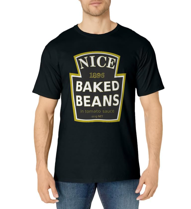 Baked Bean Costume Funny Fancy Dress Women Men Children T-Shirt