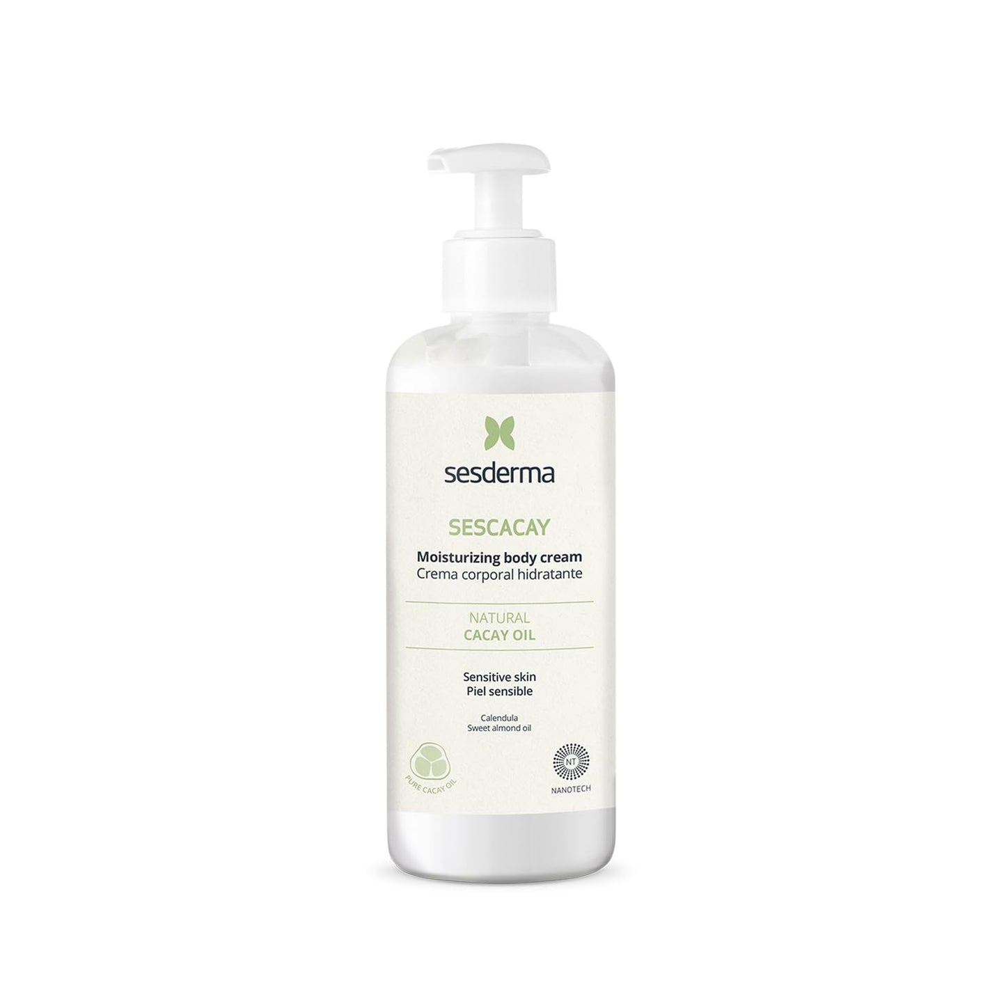 Sesderma SESCACAY Moisturizing Body Cream - Deep Hydration & Nourishment with Cacay Oil | 8.5 fl oz