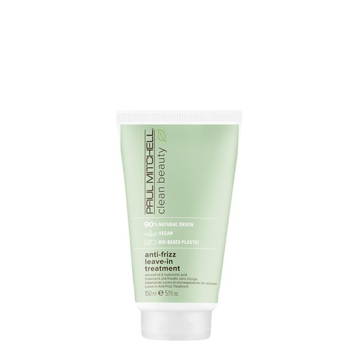 Paul Mitchell Clean Beauty Leave-In Conditioner - Anti-Frizz Treatment for Textured Hair, 5.1 fl. oz.
