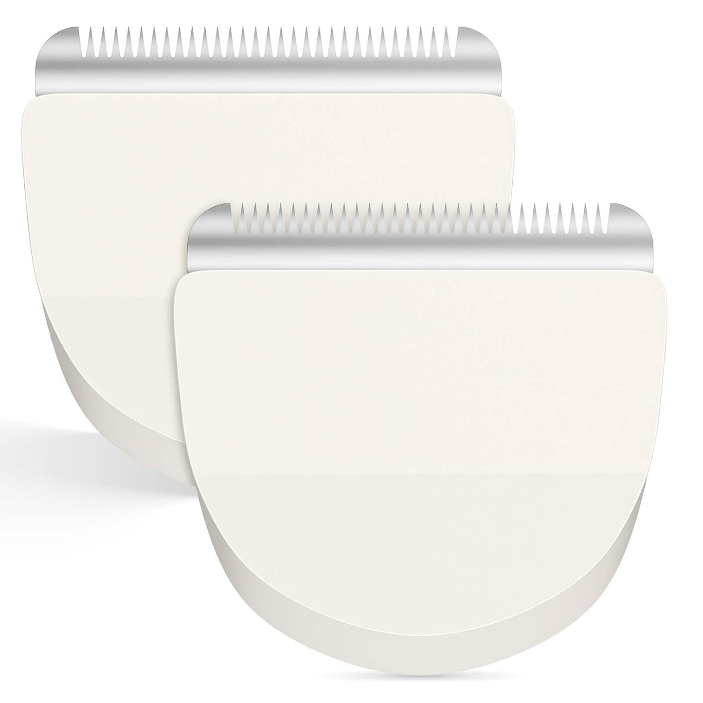 Wahl Peanut Replacement Blades - Precision Ground for Smooth Cutting | 2 Pack, White/Silver