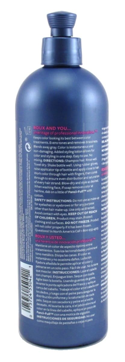 Roux Fanci-Full Rinse #42 Silver Lining 15.2 Ounce (450ml) (2 Pack)