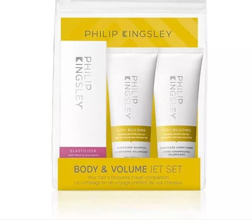 Philip Kingsley Haircare Body & Volume Travel Set - Volumizing Shampoo & Conditioner for Fine Hair | Deep-Conditioning Mask