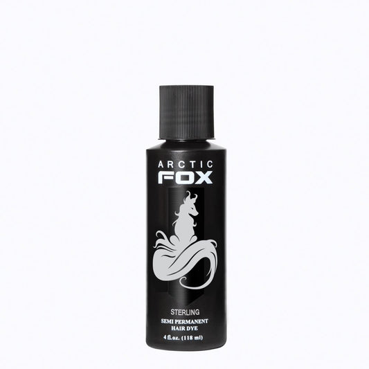 ARCTIC FOX Vegan and Cruelty-Free Semi-Permanent Hair Color Dye (4 Fl Oz, STERLING)